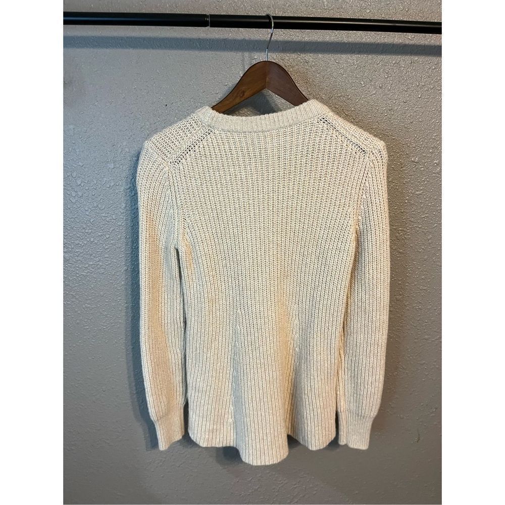 Athleta Tan Wool Sweater Size Small - Picture 5 of 5